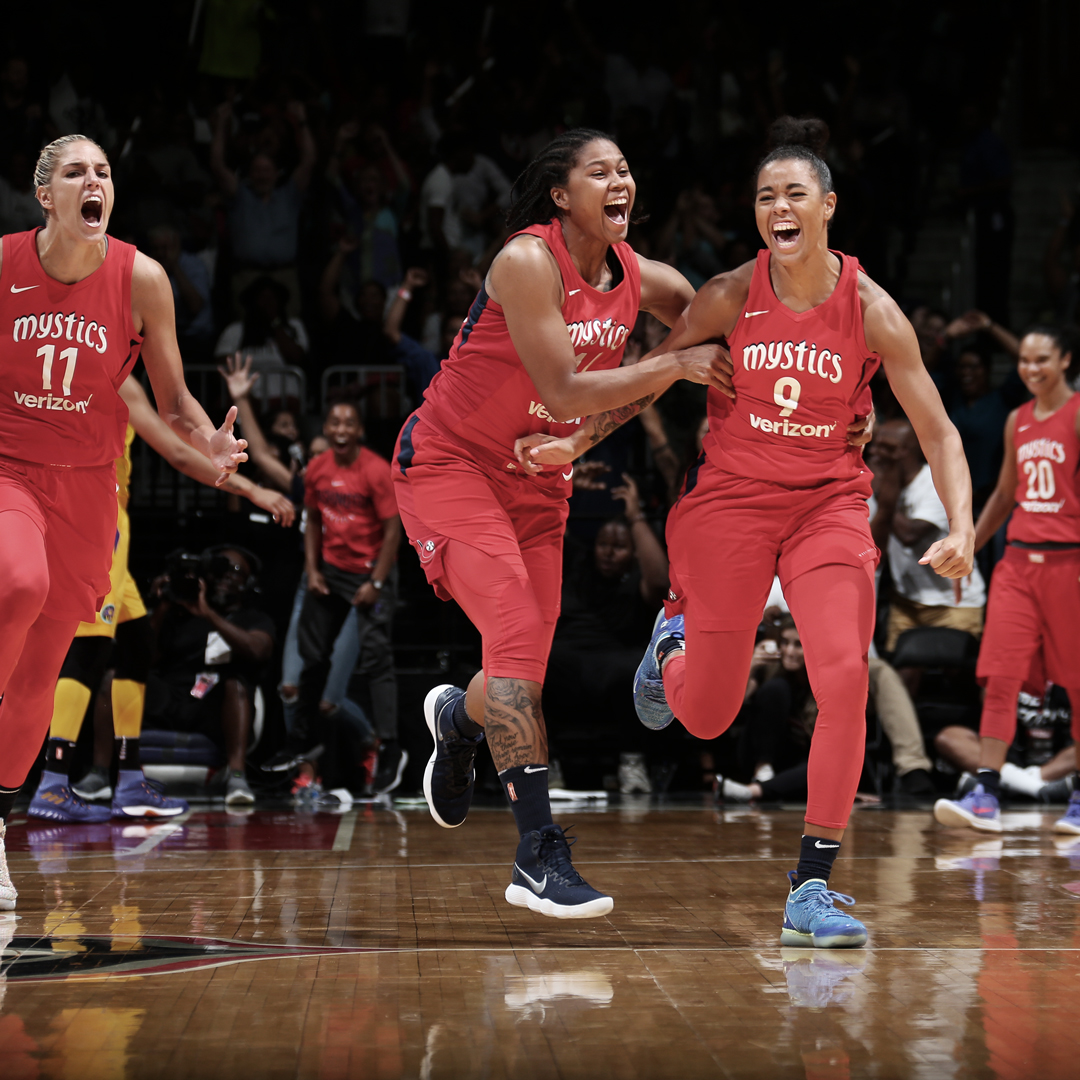 Mystics ready to meet Sparks in Round 2 of WNBA Playoffs